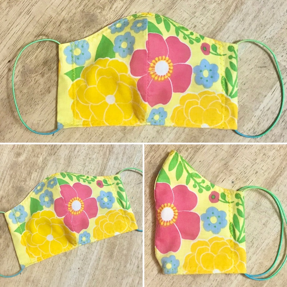 Face Mask ~ 100% Cotton ~ Elastic String